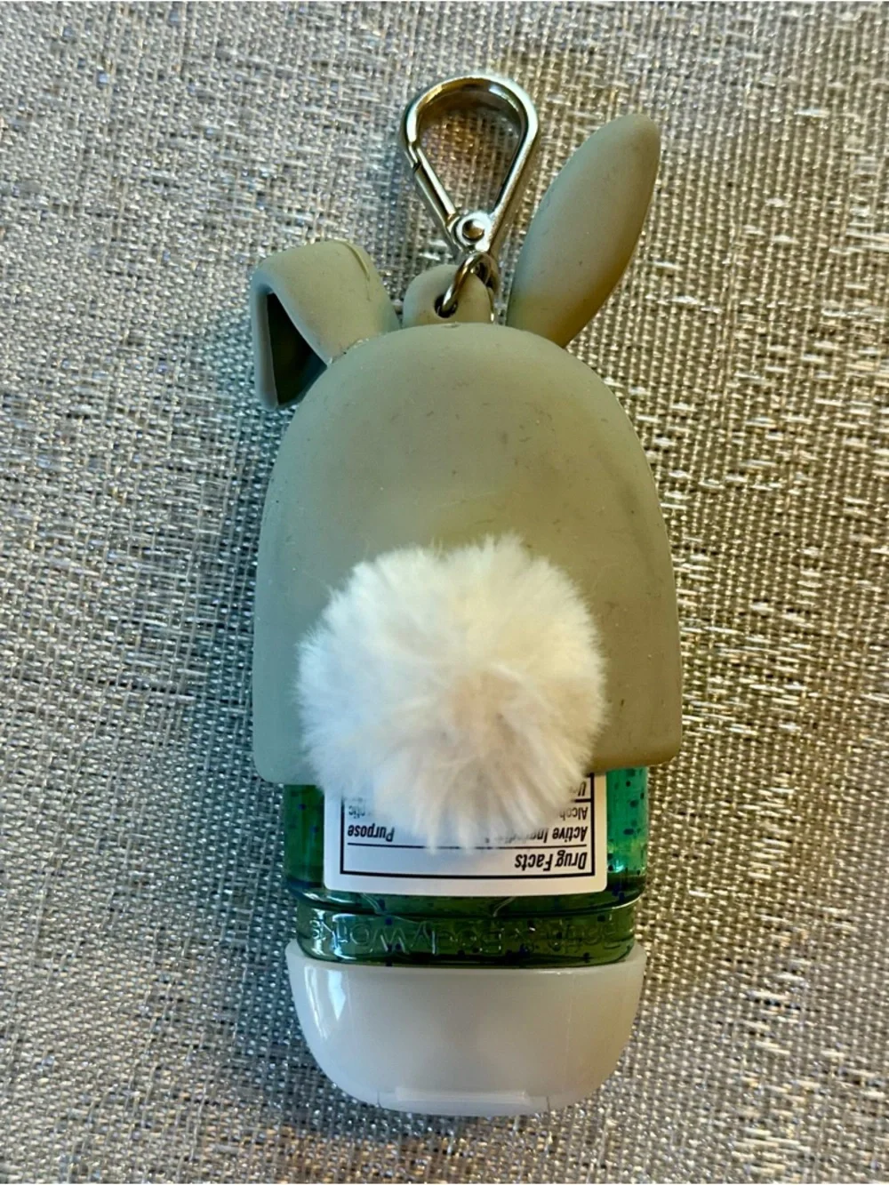 Bath and Body Works PocketBac Bunny Hand Sanitizer Holder with Sanitizer - Picture 3 of 3